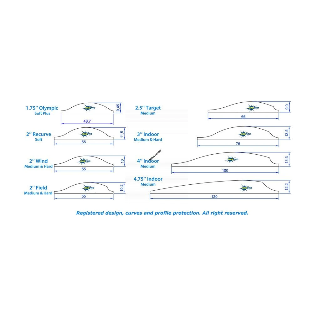 Gas Pro Spin Vanes - 2" Shield - Soft 9 Gas Pro Spin Vanes - 2" Shield - Soft - Image 9